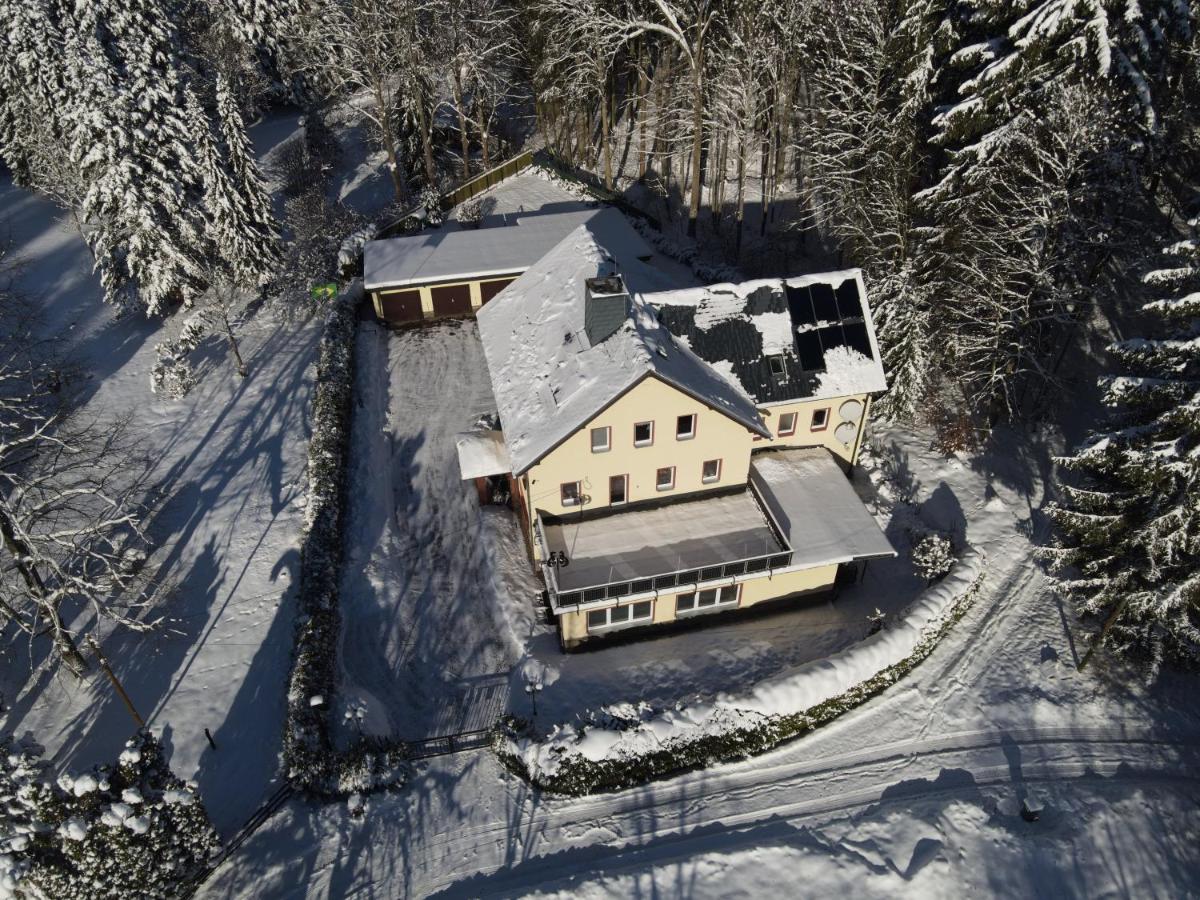 Haus Wiesenbaude Bärenstein Exterior foto